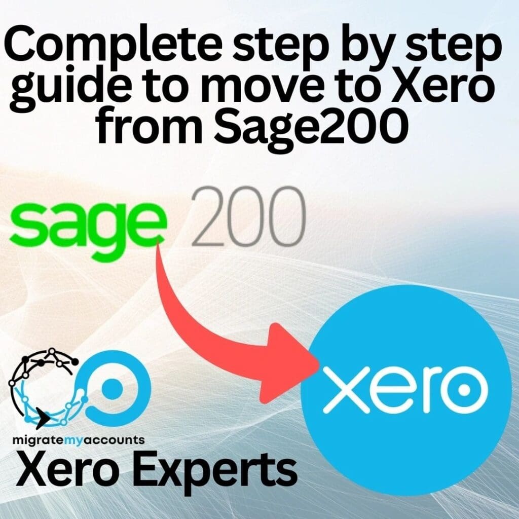 move sage 200 to xero guide