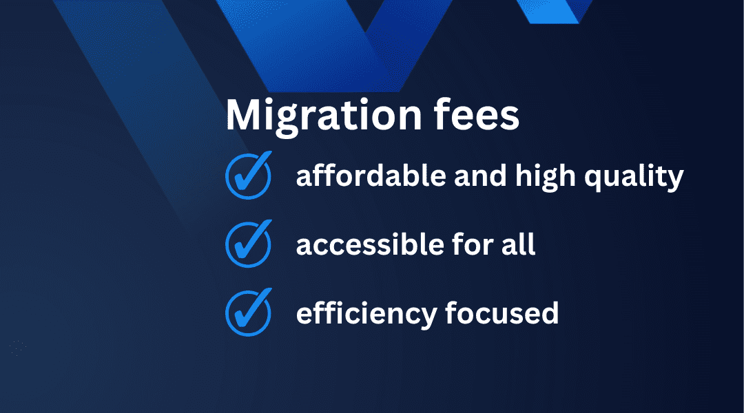 best migration tool and fees