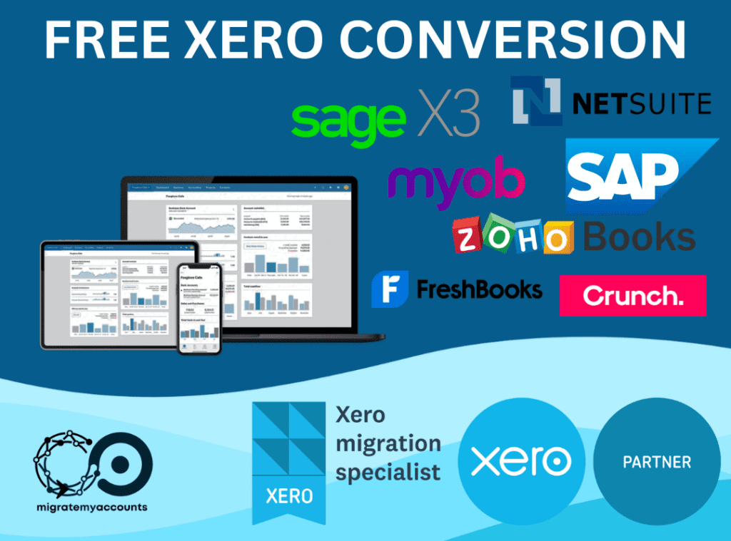 free xero conversion service