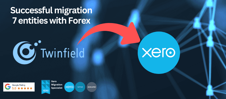 Twinfield to Xero