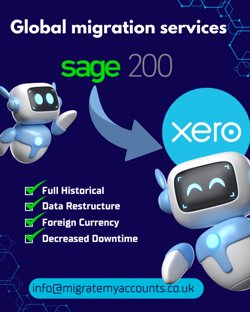 Lessons from hundreds of Sage 200 to Xero migrations