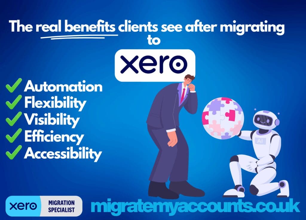 Real Benefits after migrating to xero