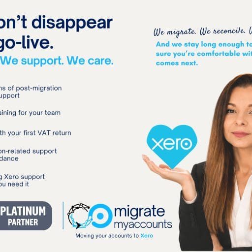 Post migration support for your Xero migration