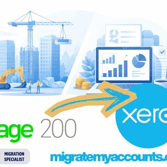 Sage 200 to xero construction migration