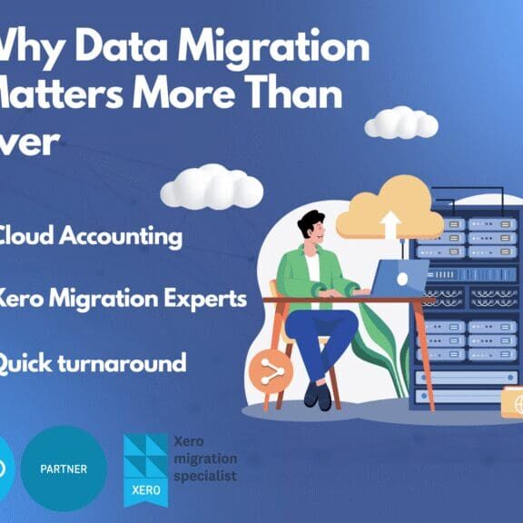 Legacy accounting system data migration to Xero cloud platform